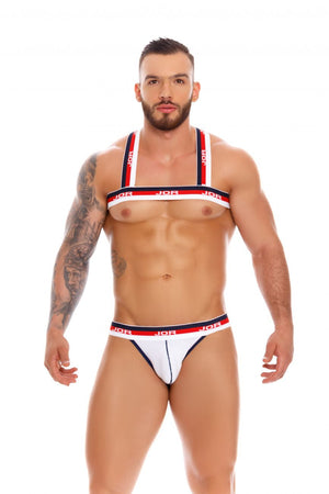 Male underwear model wearing JOR Underwear Monaco Harness available at MensUnderwear.io