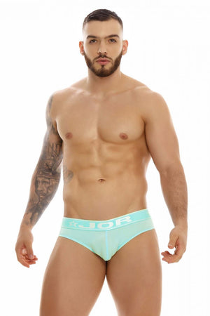 Male underwear model wearing JOR Underwear Fiji Men's Bikini Jocks available at MensUnderwear.io
