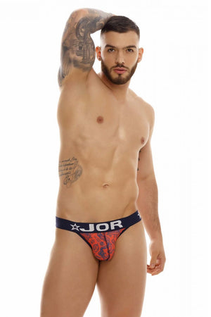 Male underwear model wearing JOR Underwear Sailor Jockstrap available at MensUnderwear.io