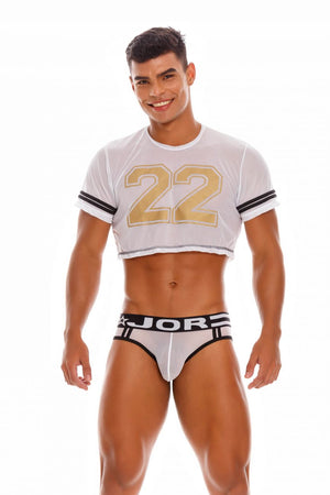 JOR Underwear Pistons Men's Crop Top available at www.MensUnderwear.io - 7