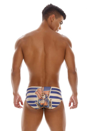 JOR Underwear Oceanic Men's Swim Briefs available at www.MensUnderwear.io - 2