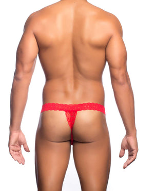 MOB Men's Lace Waist Thong available at www.MensUnderwear.io - 2