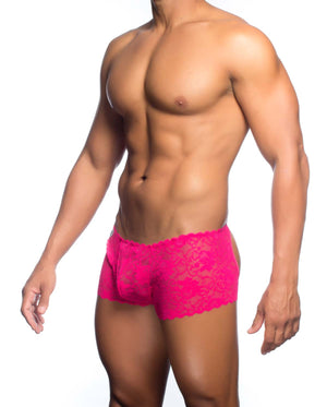 MOB Men's Lace Open Back Boxer available at www.MensUnderwear.io - 5