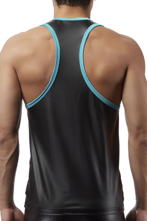 Men's tank tops - Male Power Underwear Lazer Mesh Men's Tank Top available at MensUnderwear.io - Image 2