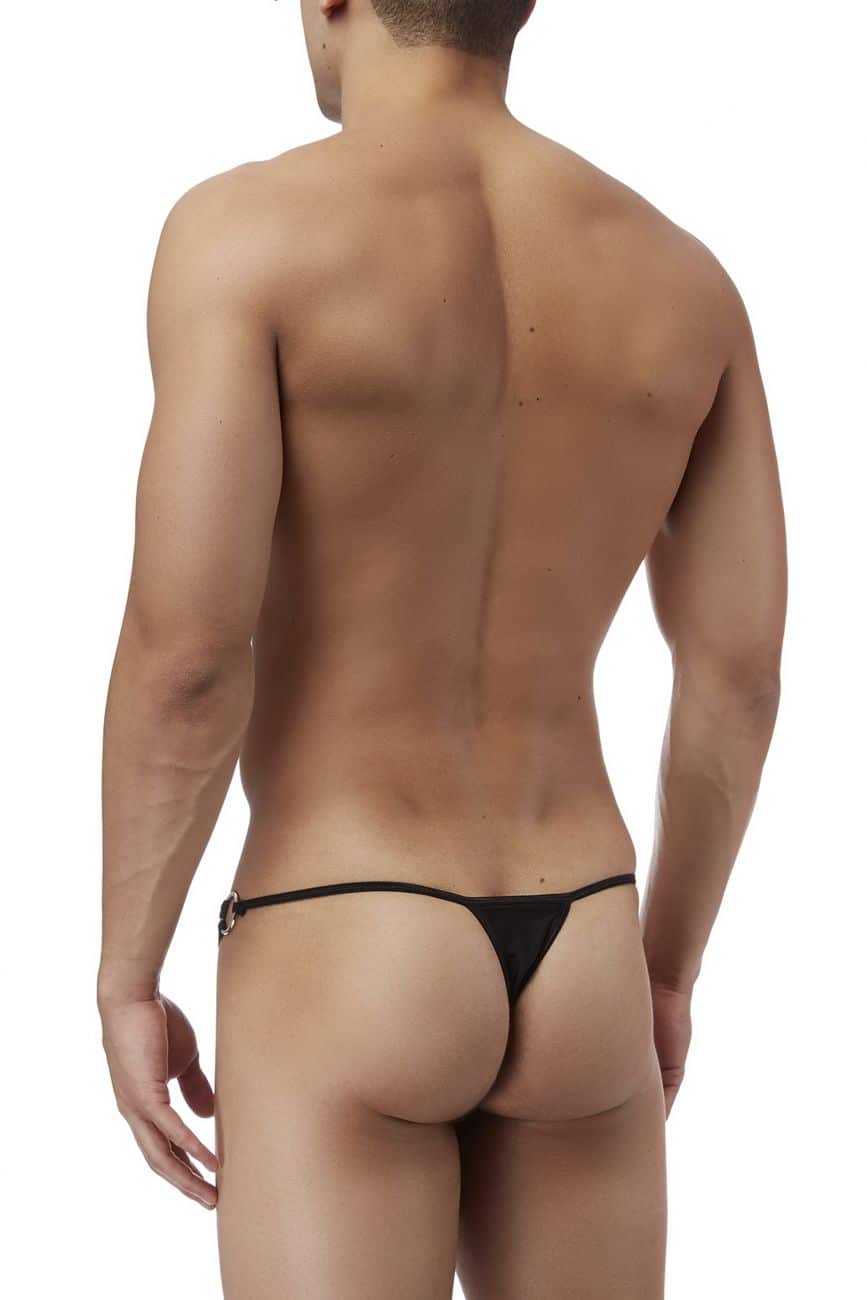 Male Power Underwear Male Thong with Straps and Rings