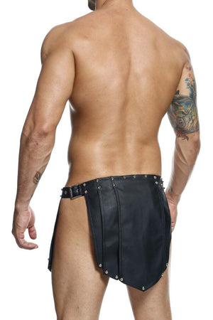 DNGEON Leatherwear Men's Roman Skirt available at www.MensUnderwear.io - 2