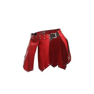 DNGEON Leatherwear Men's Roman Skirt available at www.MensUnderwear.io - 25