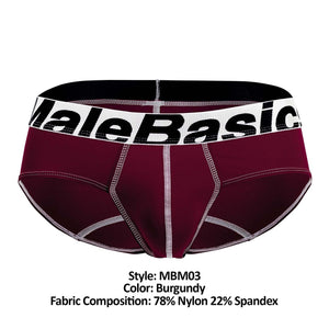 MaleBasics Performance Men's Briefs available at www.MensUnderwear.io - 18