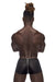 Male Power Underwear Landing Strip Mini Short Trunk available at www.MensUnderwear.io - 2
