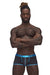Male Power Underwear Casanova Uplift Mini Short Trunk available at www.MensUnderwear.io - 2