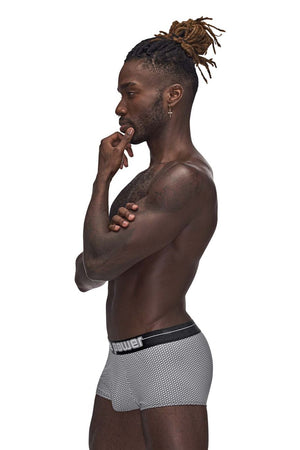 Male Power Underwear Sexagon Mini Short Trunk available at www.MensUnderwear.io - 4