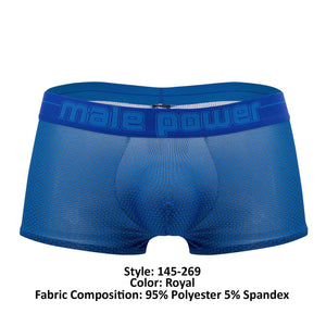 Male Power Underwear Sexagon Mini Short Trunk available at www.MensUnderwear.io - 17