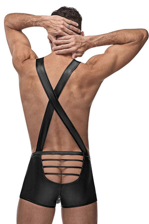 Male Power Underwear Cage Matte Cage Back Singlet - available at MensUnderwear.io - 2