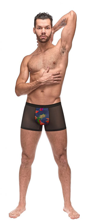 Men's trunk underwear - Male Power Underwear Private Screen Fish Trunks available at MensUnderwear.io - Image 2