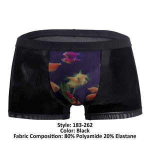 Men's trunk underwear - Male Power Underwear Private Screen Fish Trunks available at MensUnderwear.io - Image 8