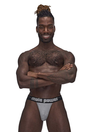Male Power Underwear Sexagon Strappy Ring Jock available at www.MensUnderwear.io - 11
