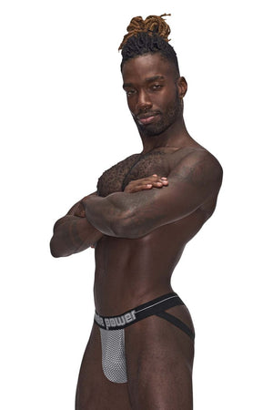 Male Power Underwear Sexagon Strappy Ring Jock available at www.MensUnderwear.io - 13
