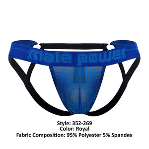 Male Power Underwear Sexagon Strappy Ring Jock available at www.MensUnderwear.io - 8