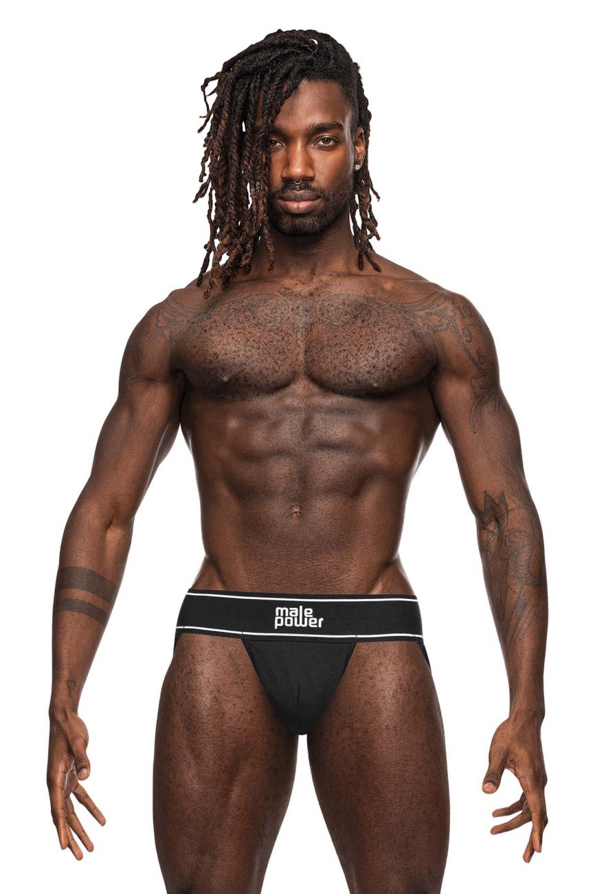 Male Power Underwear Modal Rib Jockstrap