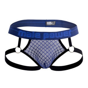 Male Power Underwear Diamond Mesh Jock Ring - available at MensUnderwear.io - 3