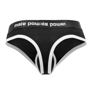 Male underwear model wearing Male Power Underwear Helmet Thongs available at MensUnderwear.io
