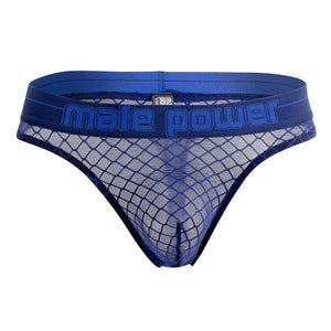 Male Power Underwear Diamond Mesh Bong Thong - available at MensUnderwear.io - 3