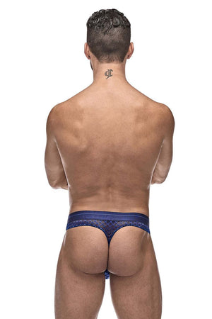 Male Power Underwear Diamond Mesh Bong Thong - available at MensUnderwear.io - 2