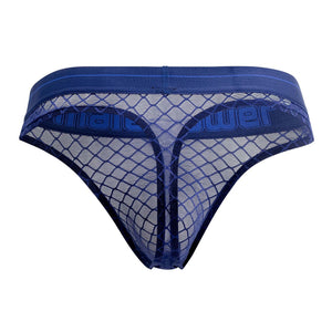 Male Power Underwear Diamond Mesh Bong Thong - available at MensUnderwear.io - 5