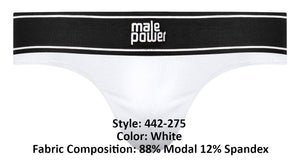 Male Power Underwear Modal Rib Bong Thong