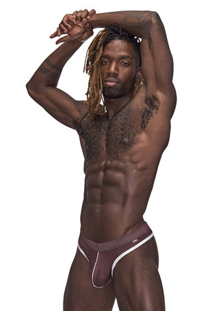 Male Power Underwear Sport Mesh Men's Thong available at www.MensUnderwear.io - 13