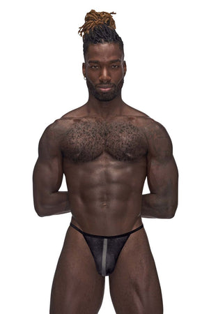 Male Power Underwear Landing Strip Men's Micro Thong available at www.MensUnderwear.io - 2