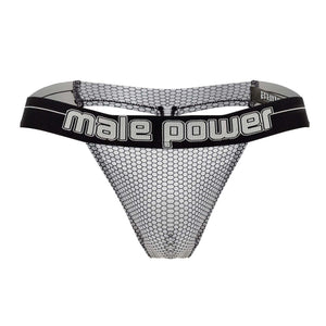Male Power Underwear Sexagon Micro V Men's Thong available at www.MensUnderwear.io - 14