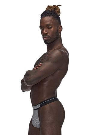 Male Power Underwear Sexagon Micro V Men's Thong available at www.MensUnderwear.io - 13