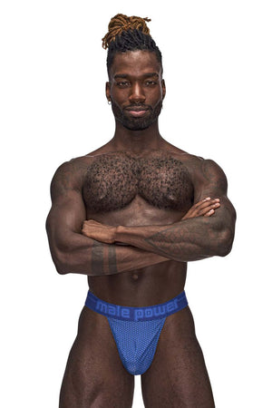 Male Power Underwear Sexagon Micro V Men's Thong available at www.MensUnderwear.io - 2
