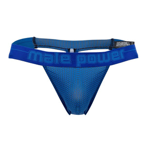 Male Power Underwear Sexagon Micro V Men's Thong available at www.MensUnderwear.io - 5