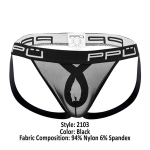 PPU Underwear Ball Lifter Jockstrap available at www.MensUnderwear.io - 6