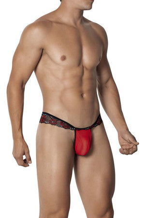 PPU Underwear Lace-Mesh Thongs for Men available at www.MensUnderwear.io - 10