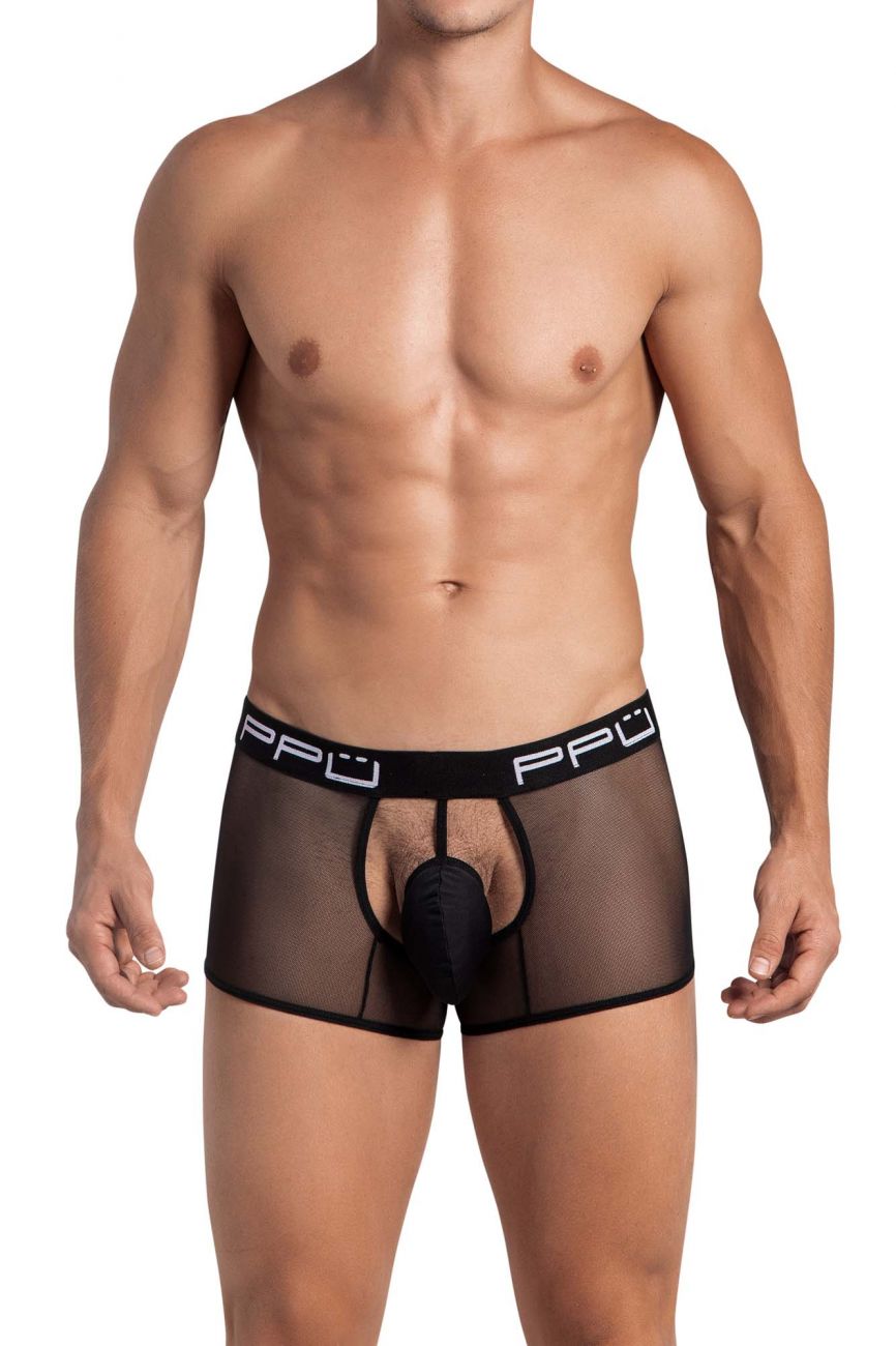PPU Underwear Floater-Mesh Men's Trunks available at www.MensUnderwear.io - 1