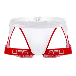 PPU Underwear Garter Jockstrap available at www.MensUnderwear.io - 12