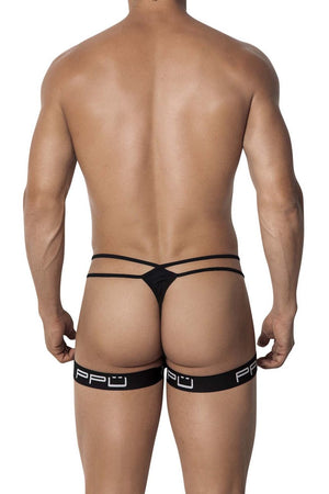 PPU Underwear Garter Thongs for Men available at www.MensUnderwear.io - 11