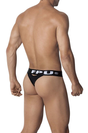 PPU Underwear Peek-a-boo Men's Thongs available at www.MensUnderwear.io - 2