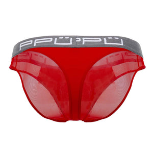 PPU Underwear Mesh Men's Bikini Thongs available at www.MensUnderwear.io - 11