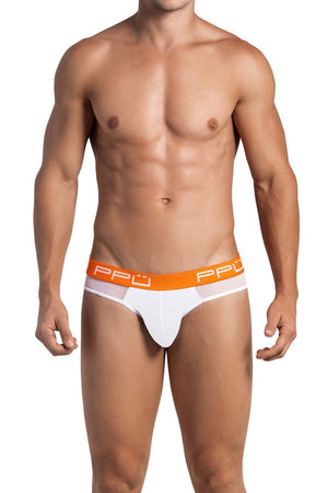 PPU Underwear Mesh Men's Bikini Thongs available at www.MensUnderwear.io - 13