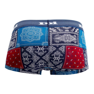 Men's trunk underwear - Papi Underwear Heading West Patchwork Brazilian Trunks available at MensUnderwear.io - Image 7