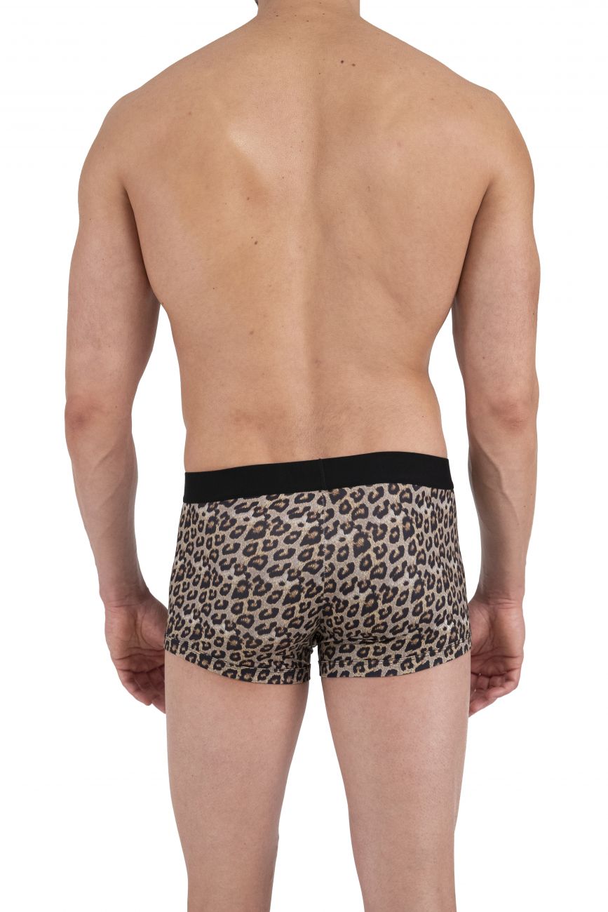 Men's trunk underwear - Papi Underwear Animal Instinct Leopard Trunks available at MensUnderwear.io - Image 2