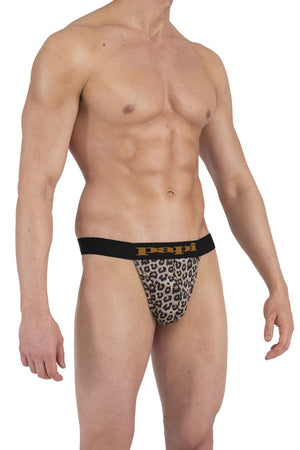 Men's thongs - Papi Underwear Animal Instinct Leopard Men's Thong available at MensUnderwear.io - Image 4