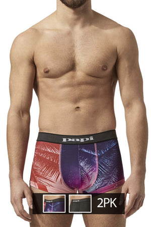 Papi Underwear 2 Pack Microflex Brazilian Trunks available at www.MensUnderwear.io - 12