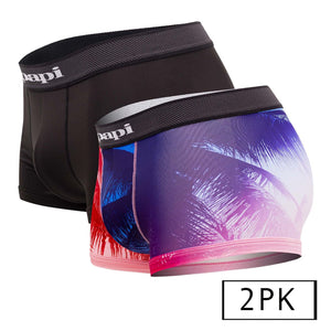 Papi Underwear 2 Pack Microflex Brazilian Trunks available at www.MensUnderwear.io - 18