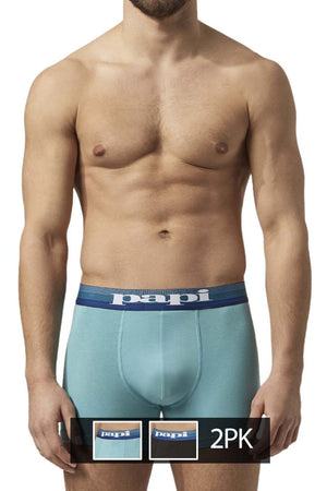 Papi Underwear 2 Pack Microflex Brazilian Boxer Briefs available at www.MensUnderwear.io - 12
