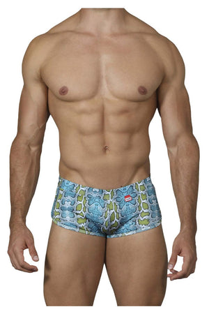 Pikante Underwear Chekke Printed Trunks - available at MensUnderwear.io - 4